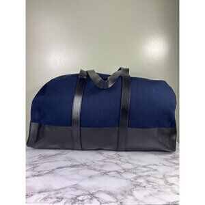 Everlane Twill Weekender Duffle Bag Navy/Back